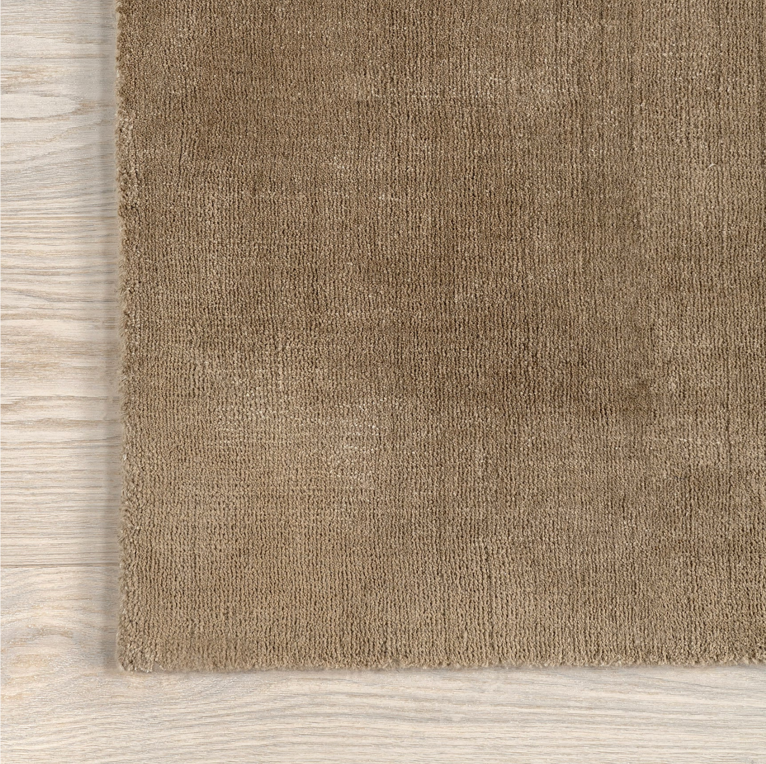 Tapis de laine moucheté - Fauve