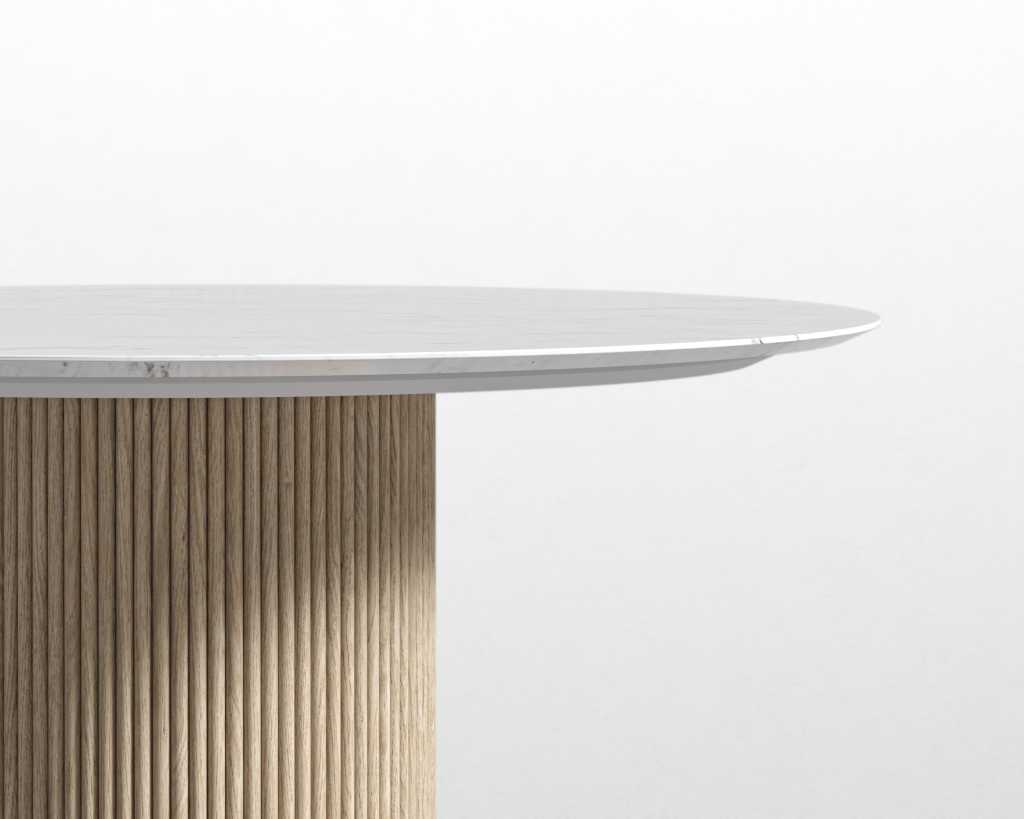 Table de repas ronde Selena