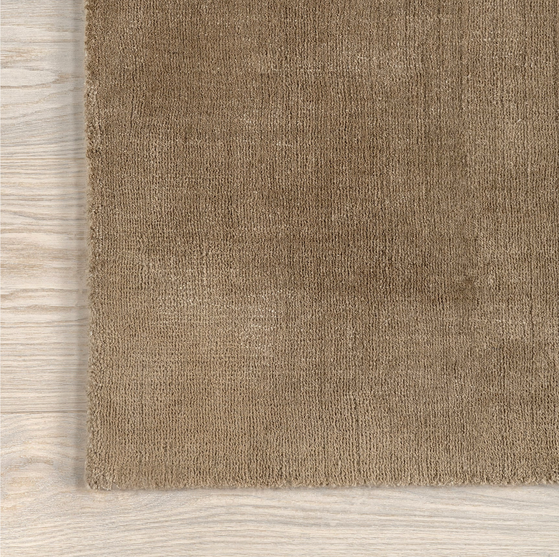 Tapis de laine moucheté - Fauve