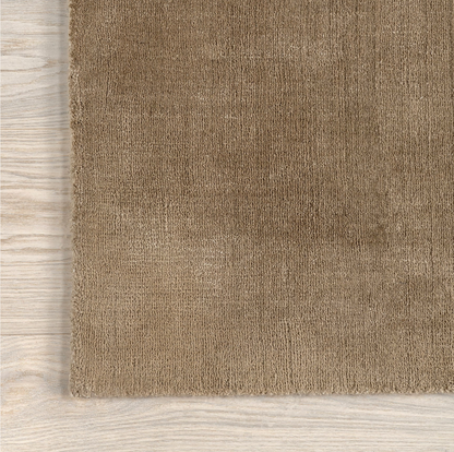 Tapis de laine moucheté - Fauve