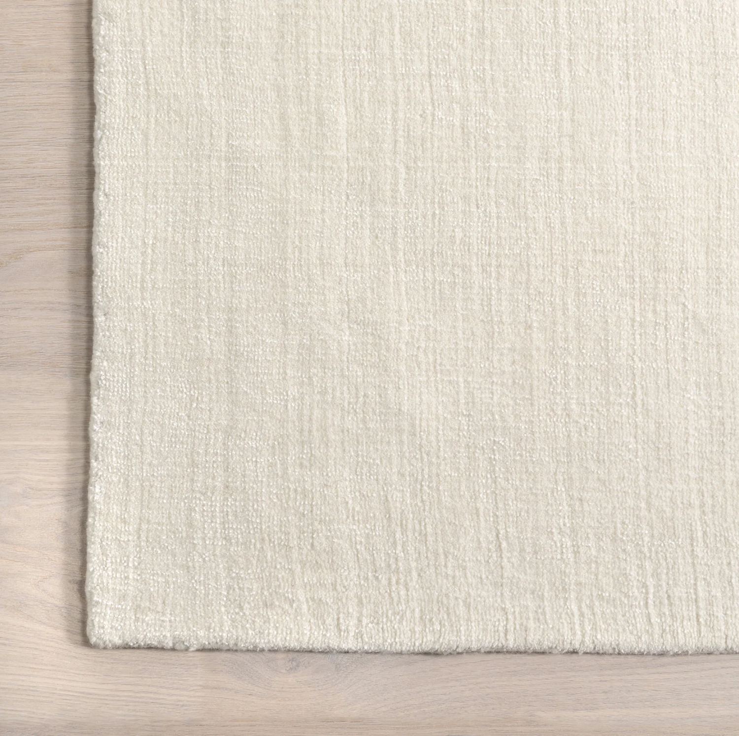 Tapis de laine moucheté - Albâtre