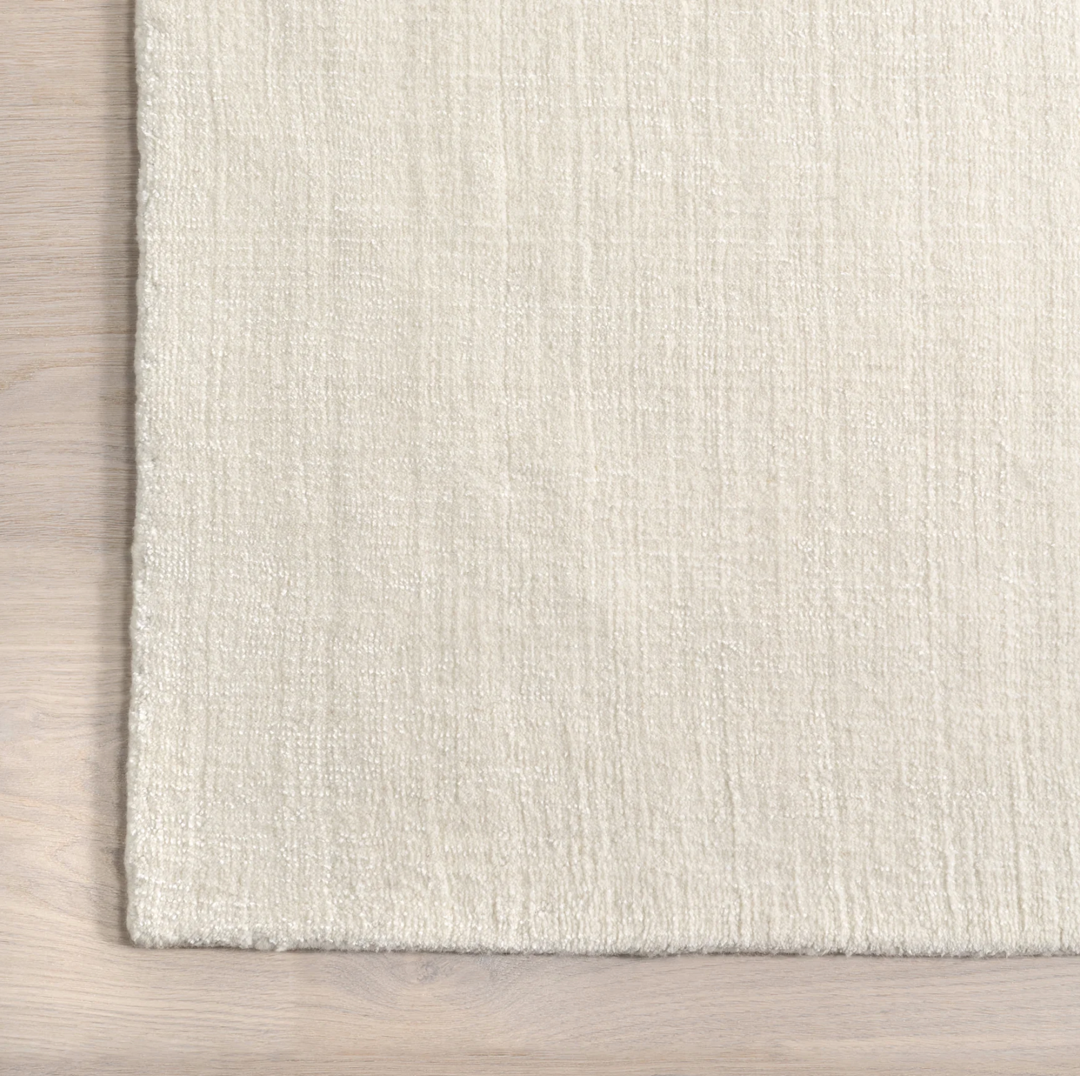 Tapis de laine moucheté - Albâtre